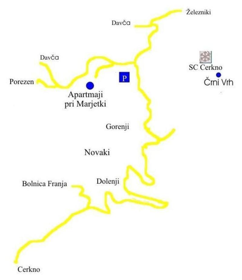 Apartments Pri Marjetki Cerkno Εξωτερικό φωτογραφία